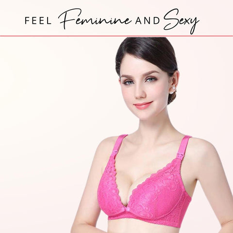 Magic Underwire Lace Breathable Nursing Bra