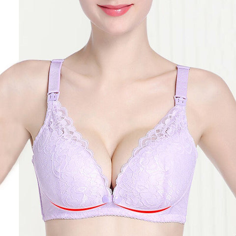 Magic Underwire Lace Breathable Nursing Bra