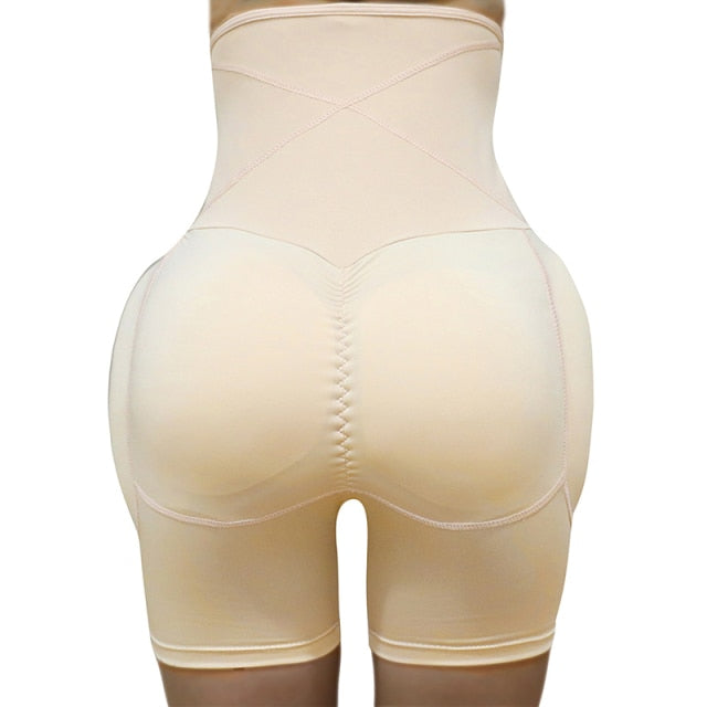 High Waist Control Shaper With Hip and Butt Pads