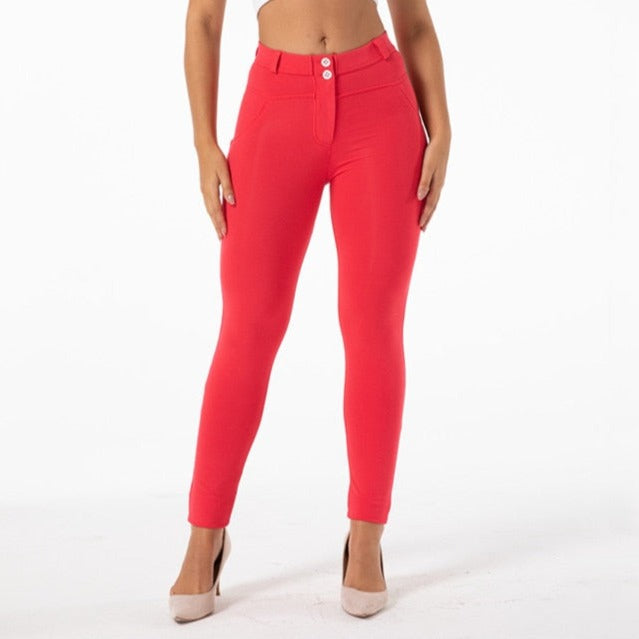 Cheeky Red Butt Lift Pants