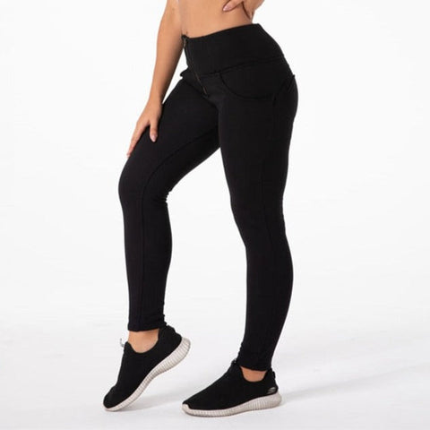 Cheeky Black High Waist Butt Lift Pants
