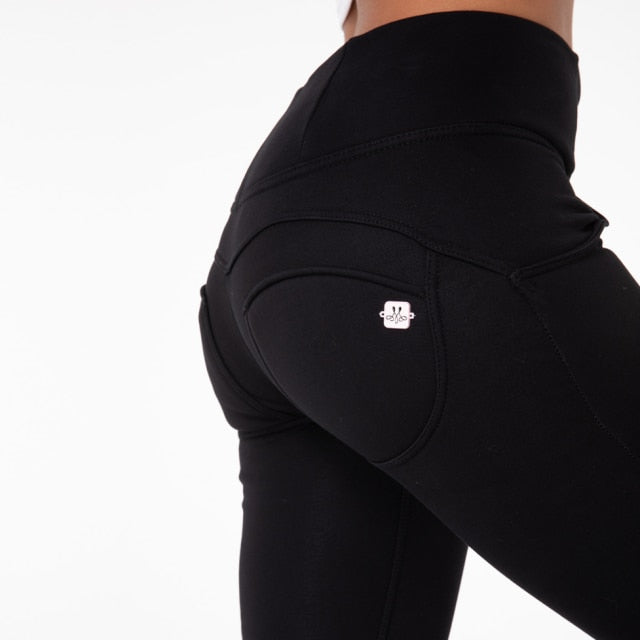 Cheeky Black High Waist Butt Lift Pants