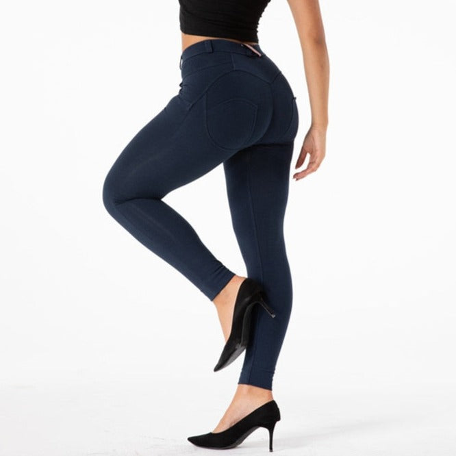 Cheeky Navy Blue Waterproof Butt Lift Pants