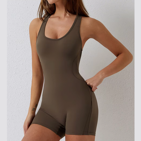 Saveria - Racer Back Active Romper