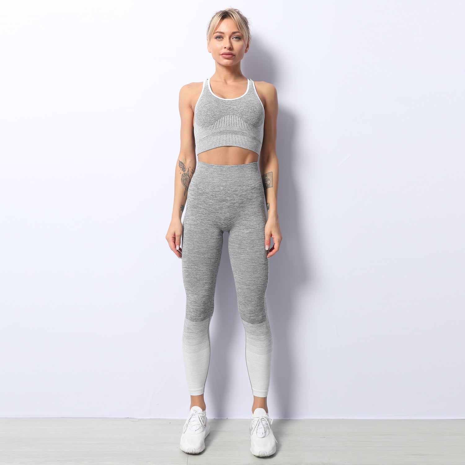 Nahtloser Sport-BH und Leggings