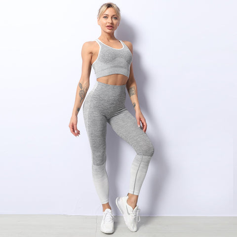 Nahtloser Sport-BH und Leggings