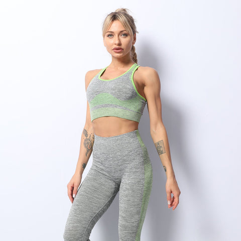 Nahtloser Sport-BH und Leggings