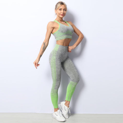 Nahtloser Sport-BH und Leggings