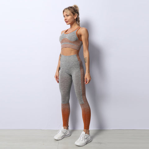 Nahtloser Sport-BH und Leggings