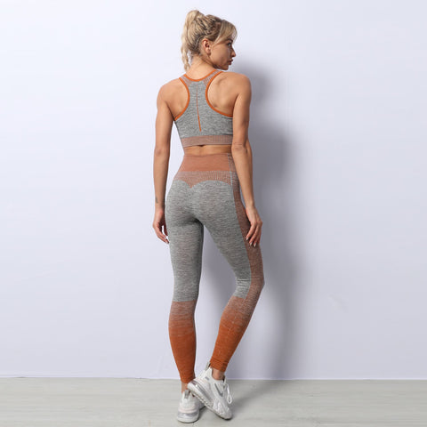 Nahtloser Sport-BH und Leggings