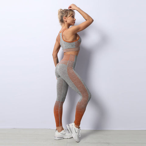 Nahtloser Sport-BH und Leggings