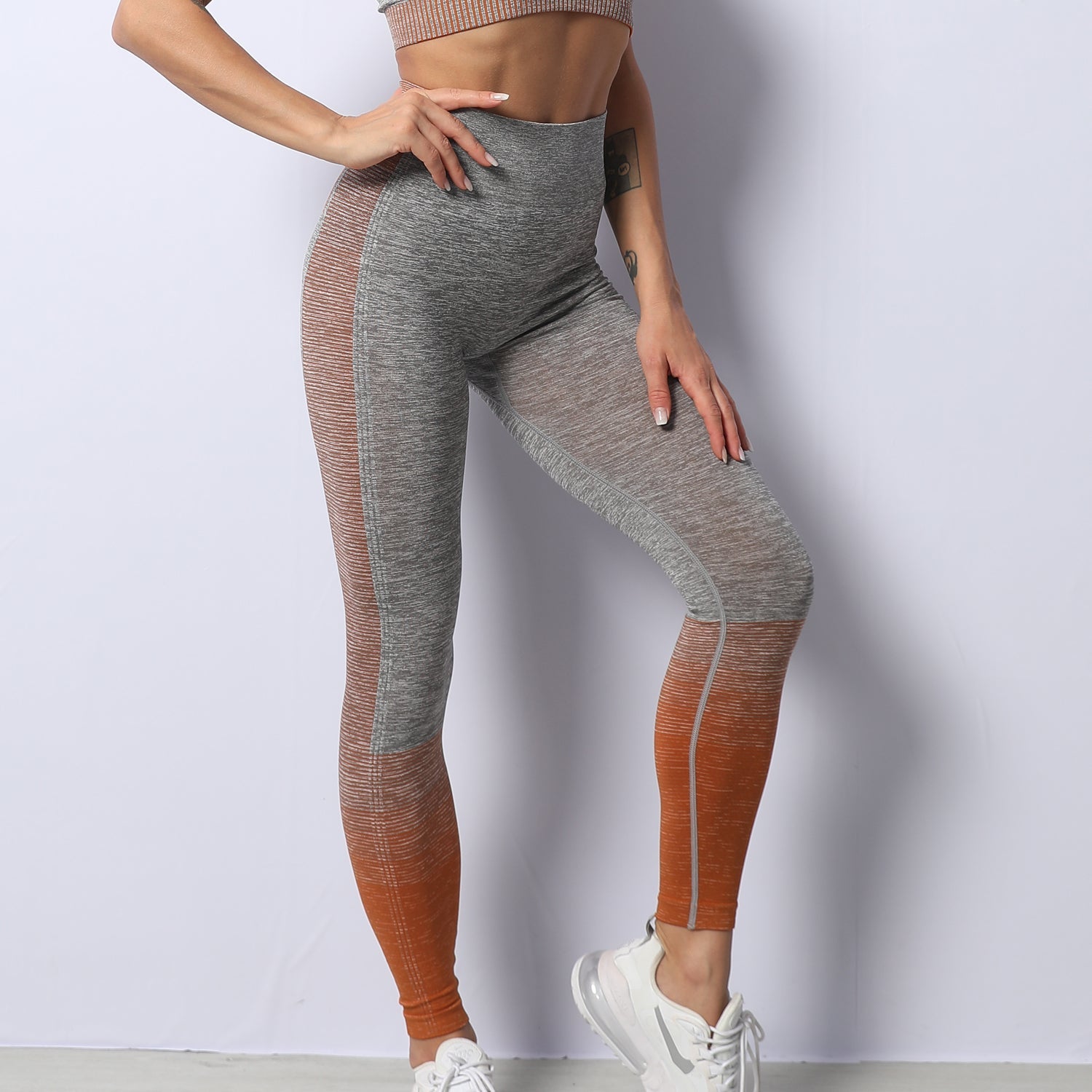 Nahtloser Sport-BH und Leggings