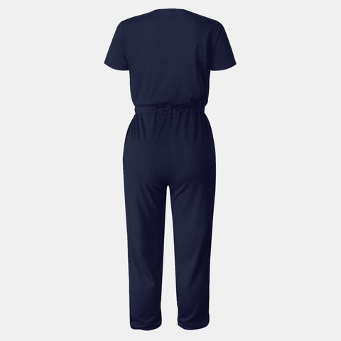 Short Sleeve Jumpsuit