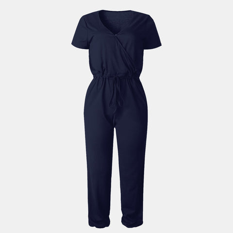 Short Sleeve Jumpsuit