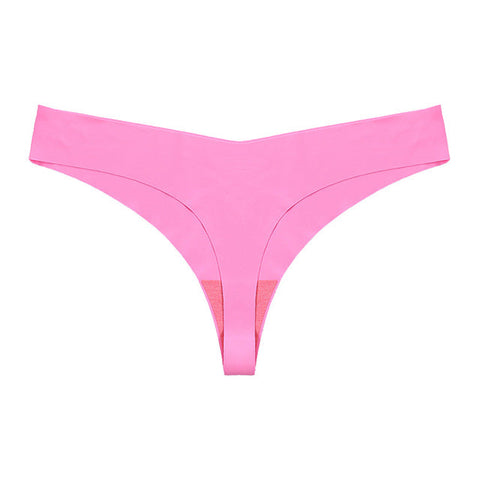 Seamless No Show Panty Thong Underwear