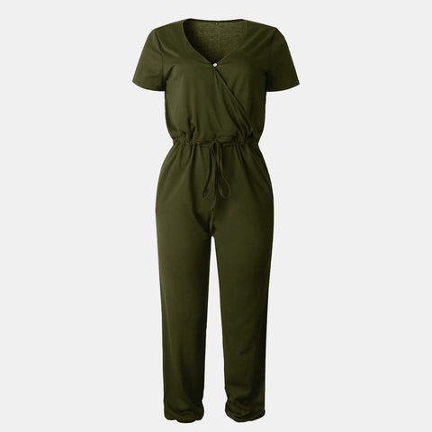 Short Sleeve Jumpsuit