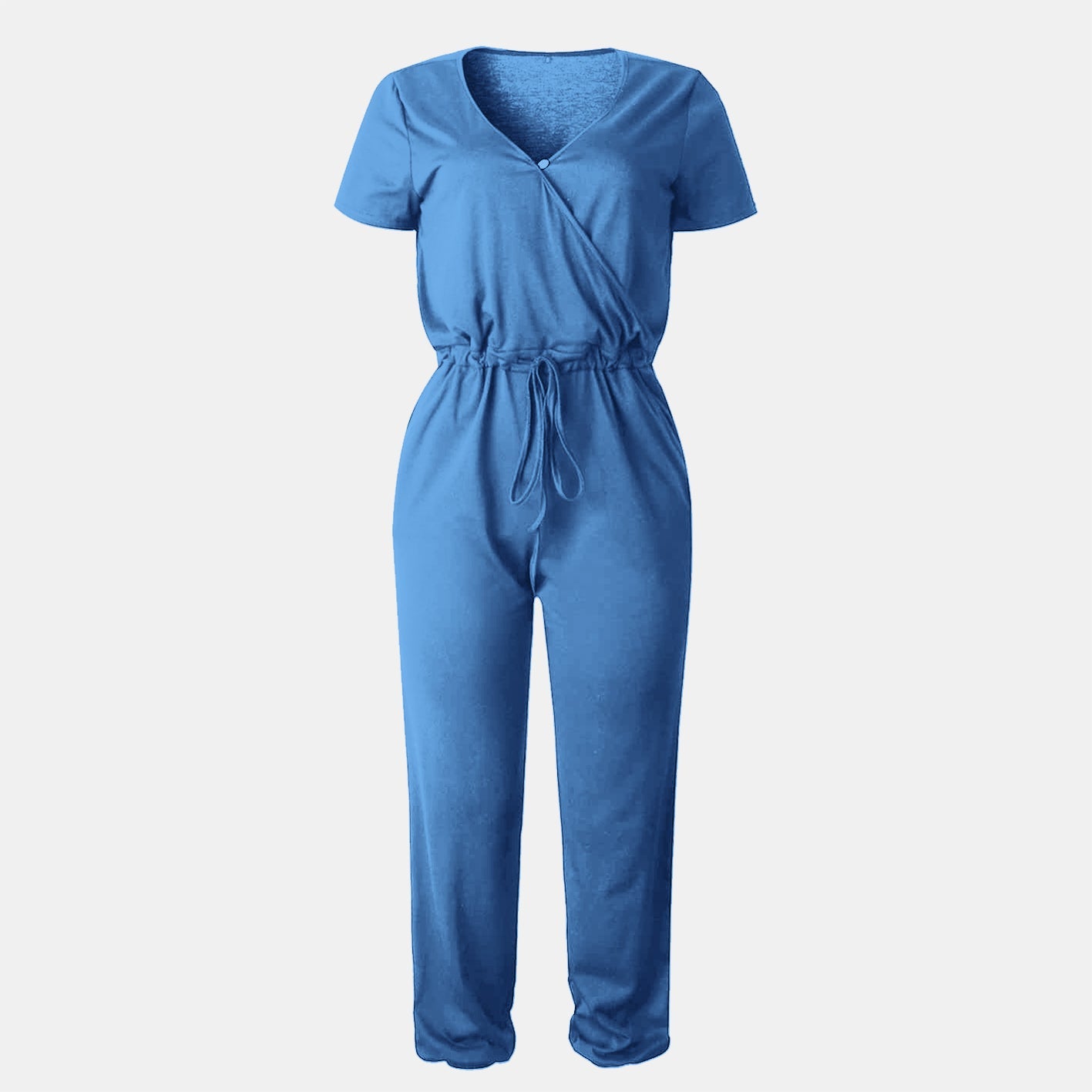 Short Sleeve Jumpsuit