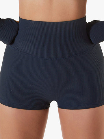 Live In Rib High Rise Yoga-Shorts