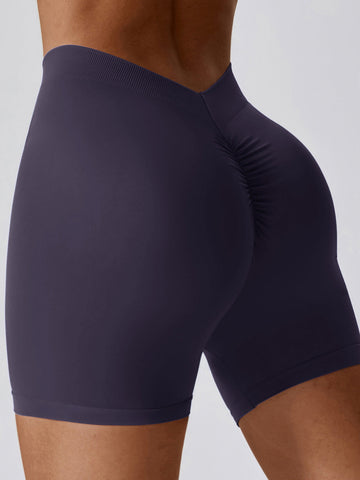 Seamless Back V Scrunch Shorts