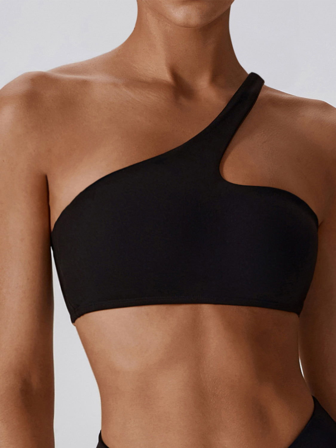 Butter Soft One Shoulder Sports Bra