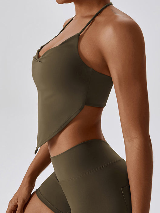 Butter Soft Halter Yoga Vest