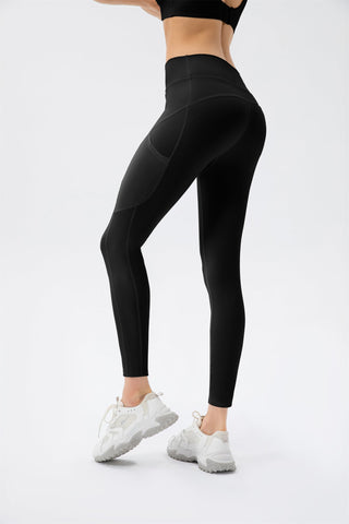 Conjunto de sujetador y leggings deportivos - Melocotón