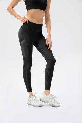 Sport-BH &amp; Leggings-Set – Pfirsich