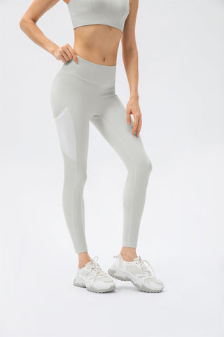 Sport-BH &amp; Leggings-Set – Pfirsich