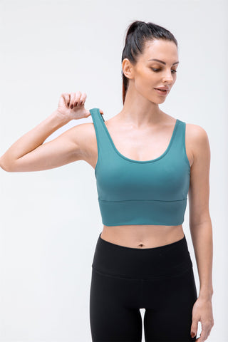 Tops deportivos de yoga de alta elasticidad