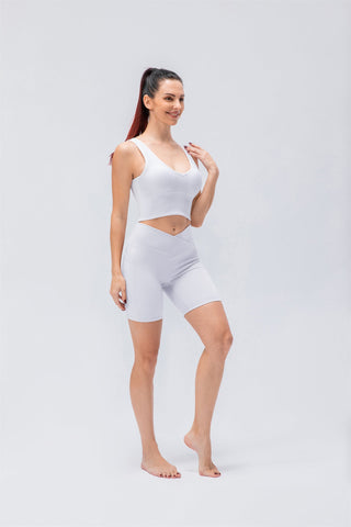 Sports Tank Top & Shorts Set- Elegant