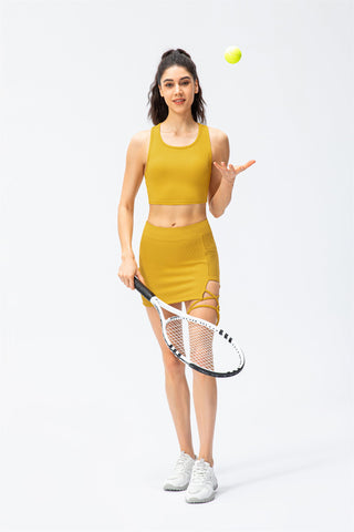 Everyday Tennis Skirt-Pure
