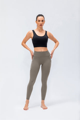 High Waisted Double Pocket Sport Leggings