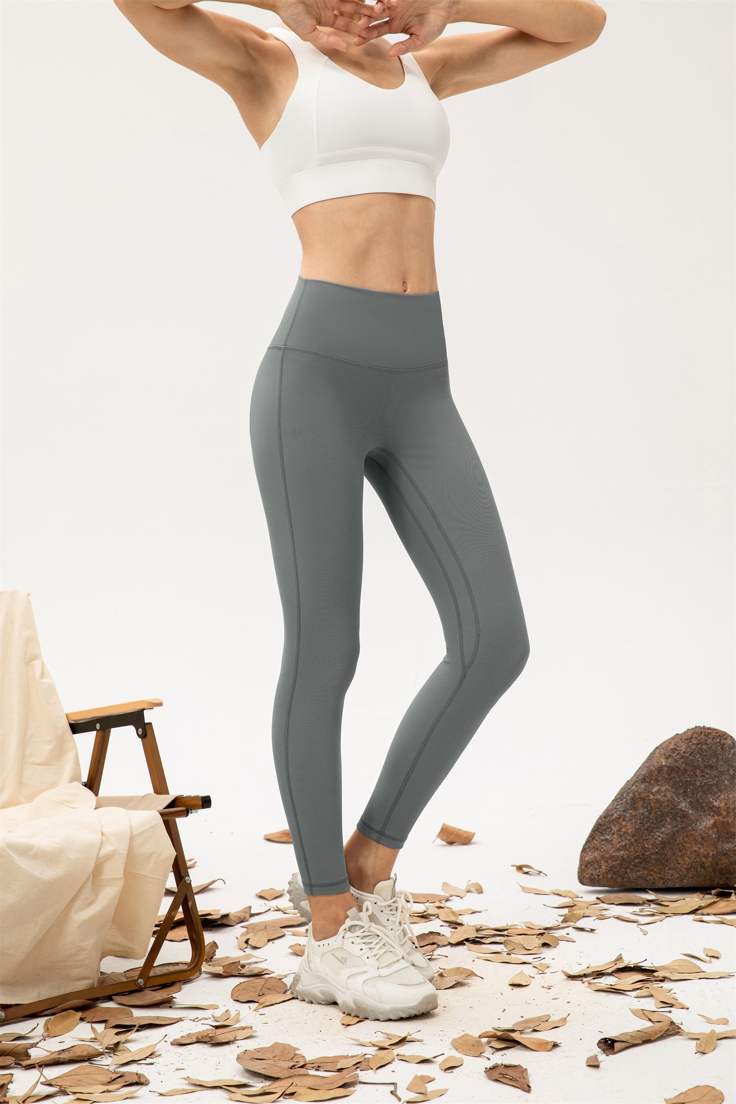 Leggings de yoga de vellón