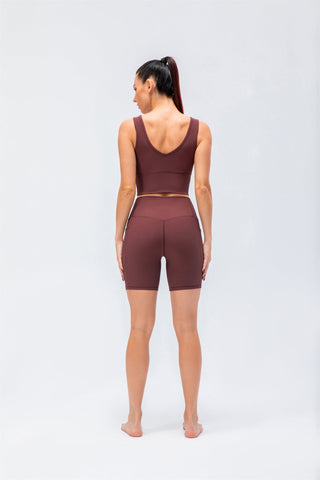 Sports Tank Top & Shorts Set- Elegant