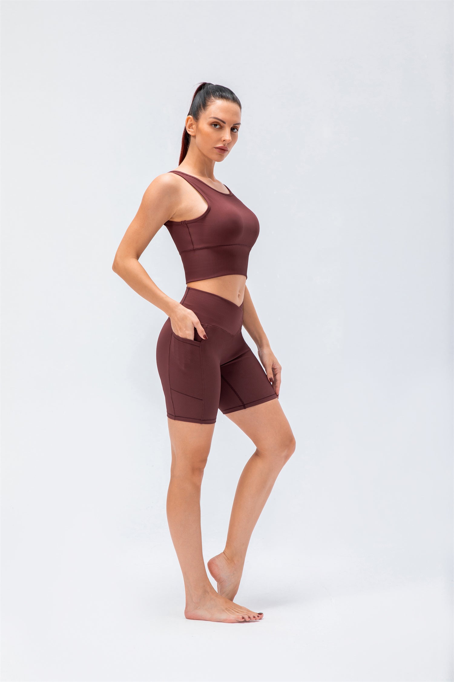 Sport-Tanktop &amp; Shorts-Set – Elegant