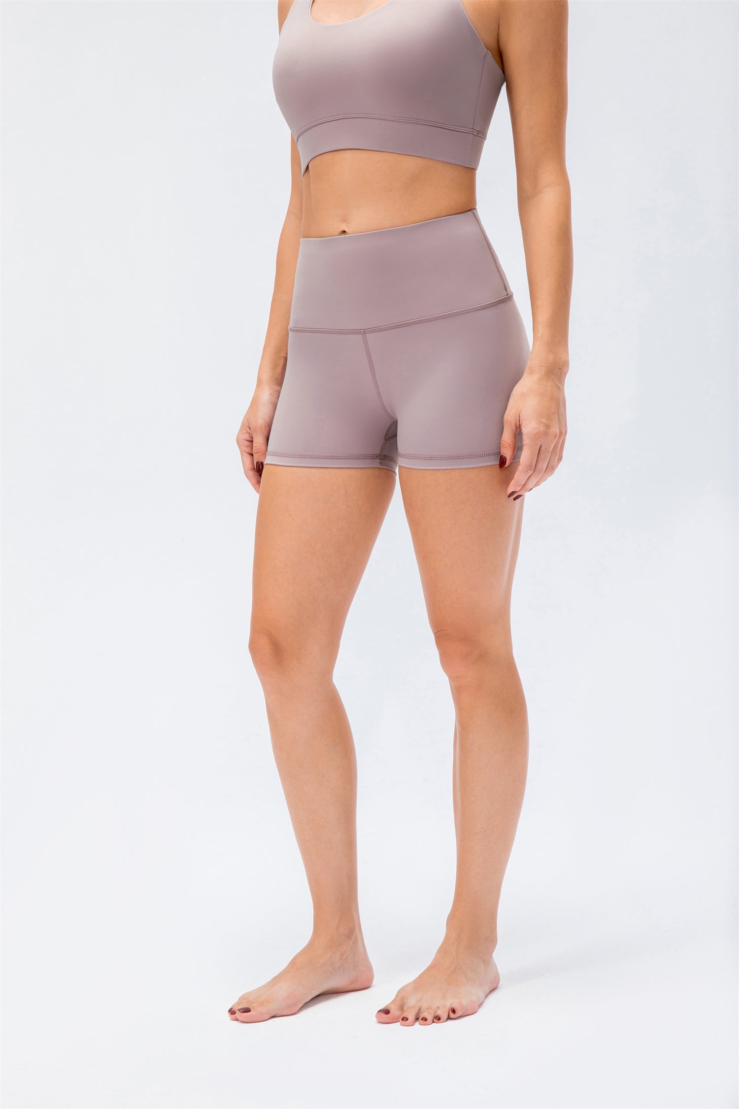 High Waisted Sport Shorts-Cool