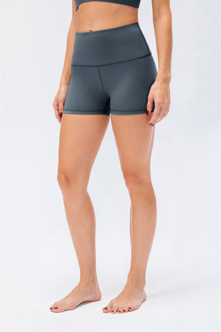 High Waisted Sport Shorts-Cool