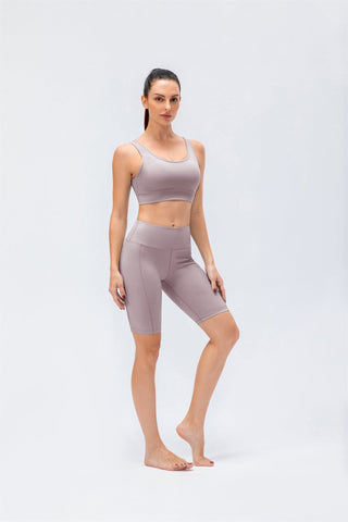 Sports Bra & Shorts Set- Altitude