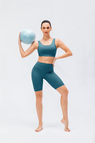 Sports Bra & Shorts Set- Altitude