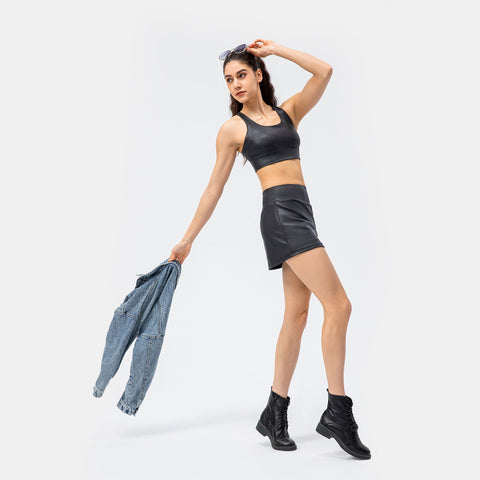 Everyday 2-in-1 Tennis Skirt-Hot Sweat Battlefield