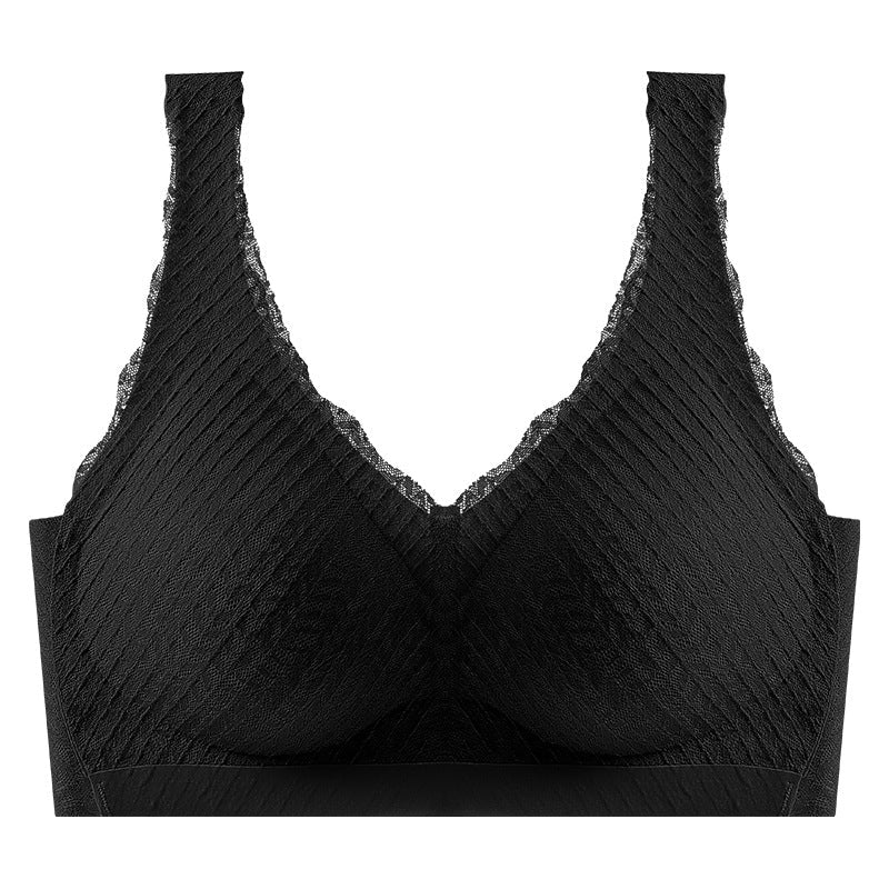 Bügelloses Spitzen-Bralette in Übergröße