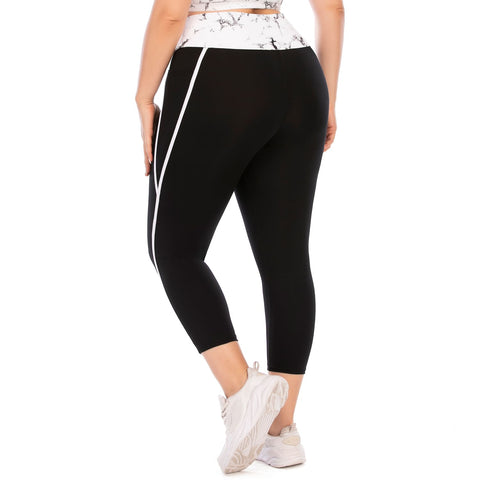 Yoga-Kleidung in Übergröße für Leggings mit hoher Taille