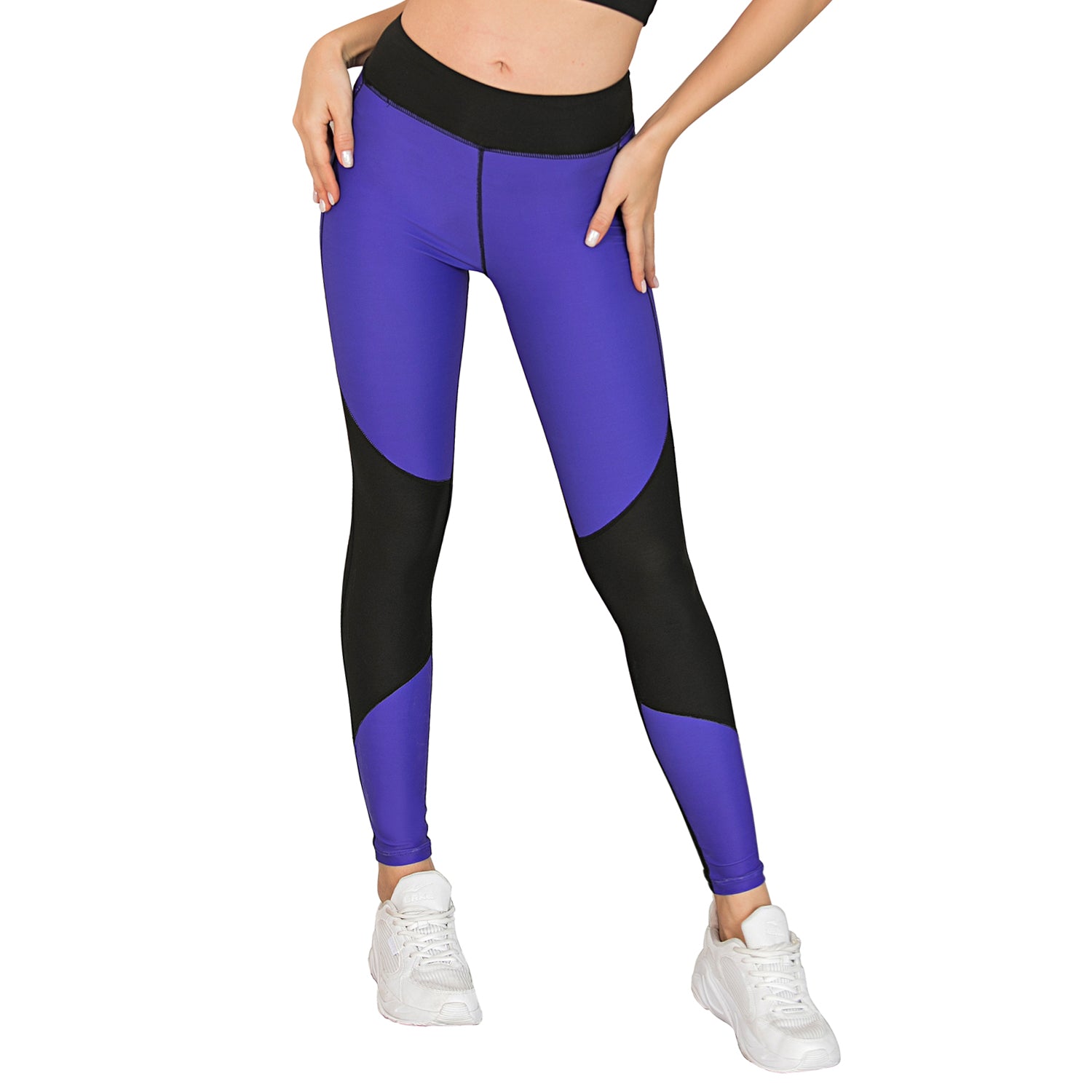 Yogahosen mit hoher Taille, Gym-Leggings für Damen