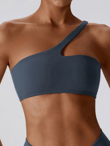 Butter Soft One Shoulder Sports Bra