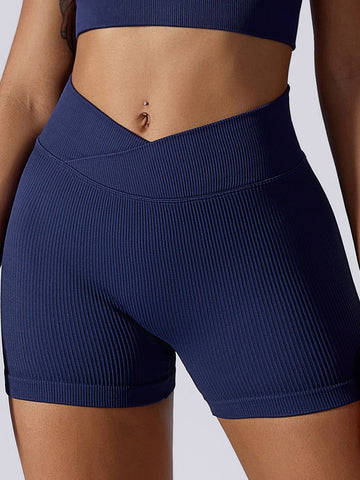 Live in Rib 3" Crossover Gym Short