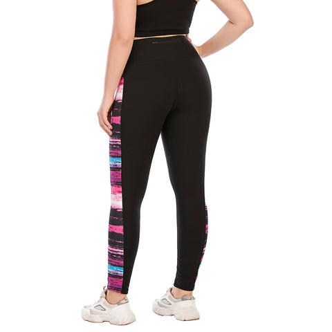 Plus Size Yoga Leggings for Black