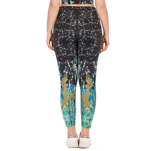 Yoga-Leggings in Übergröße, Yoga-Hosen, Po-Lifting