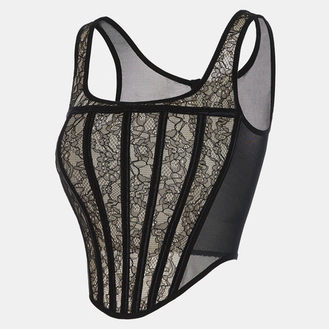 Bustier de encaje