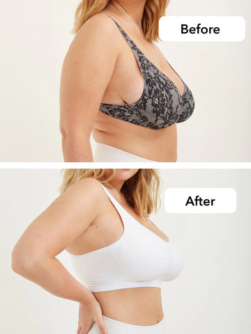 Daily Comfort Wireless Shaper Bra Ivory