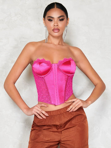 Satin Tube Top